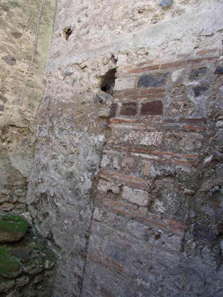 VIII.5.39 Pompeii. March 2009. Room 3, west wall of kitchen.  