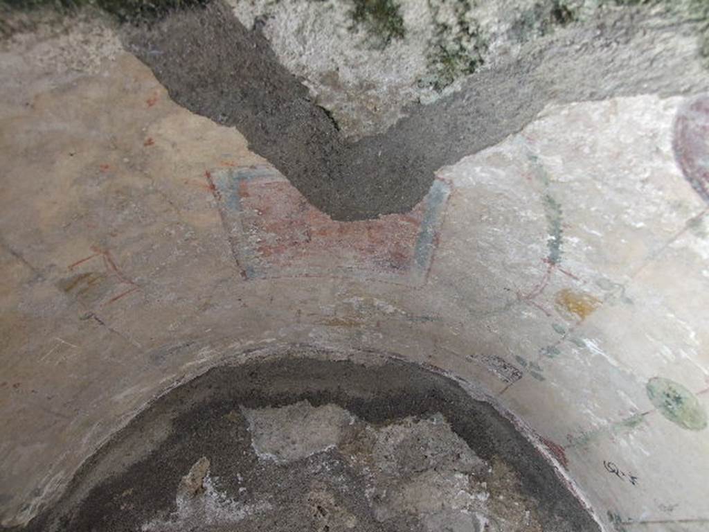 IX.1.18 Pompeii. December 2006. Detail of niche on ceiling.