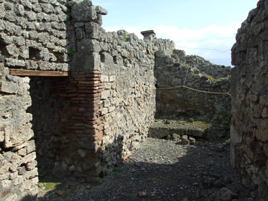 IX.2.18 Pompeii. March 2009.  Room 8. Kitchen, looking south.