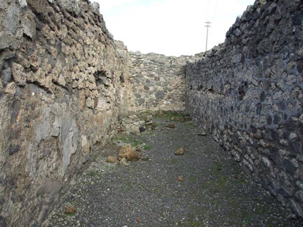 IX.3.8 Pompeii. December 2007. Looking east to rear.