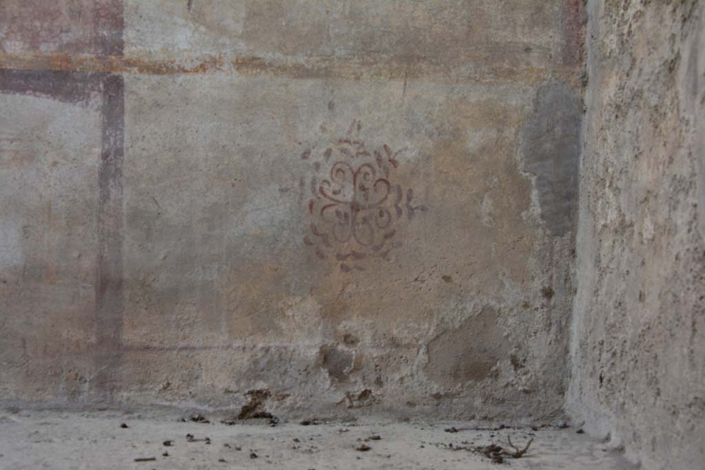 IX.5.2 Pompeii. March 2017. Room ‘c’, detail from lower north wall at east end.
Foto Christian Beck, ERC Grant 681269 DÉCOR.
