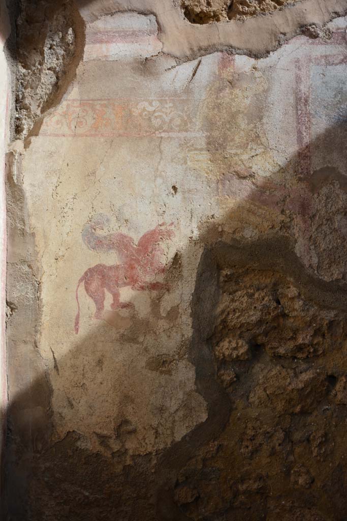 IX.5.2 Pompeii. March 2017. Room ‘c’, east wall at north end.
Foto Christian Beck, ERC Grant 681269 DÉCOR.
