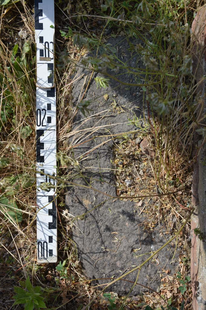 IX.5.2 Pompeii. May 2017. Room k, detail of threshold on east side of doorway at north end.
Foto Christian Beck, ERC Grant 681269 DCOR.


