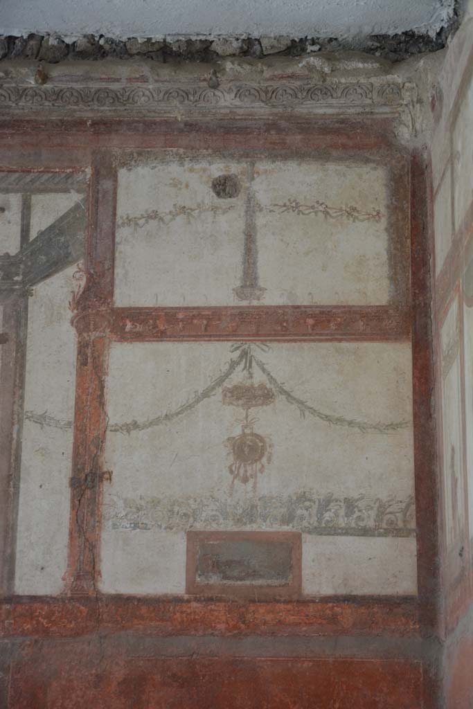 IX.5.6 Pompeii. May 2017. Room i, upper panel on east wall at south end.     
Foto Christian Beck, ERC Grant 681269 DÉCOR.
