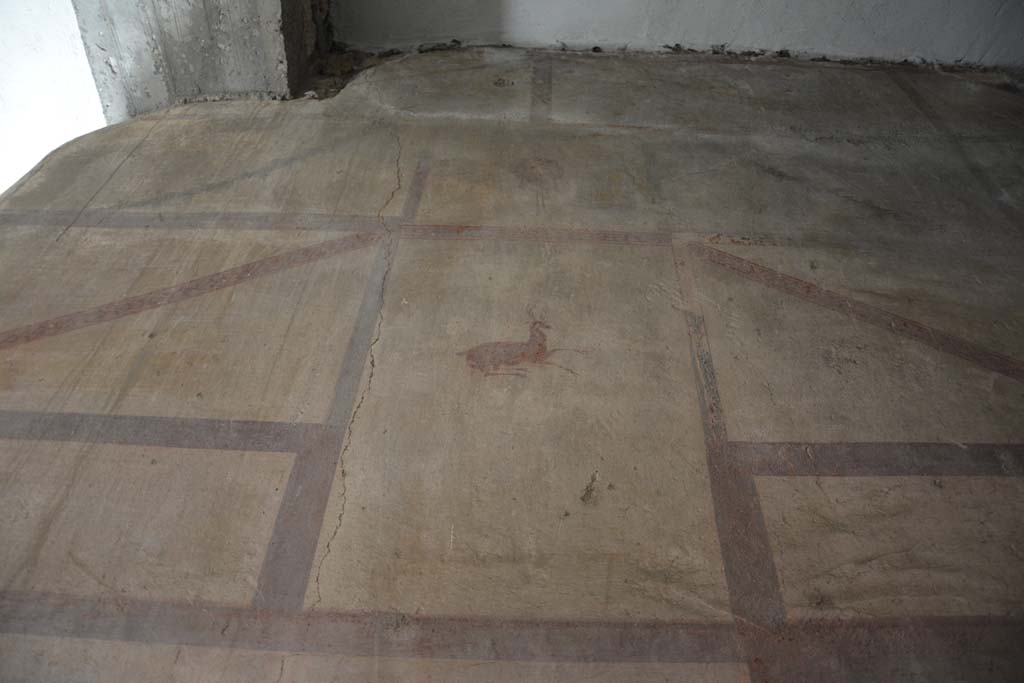 IX.5.6 Pompeii. May 2017. Room k, upper west wall at south end, with room l (L), on left. 
Foto Christian Beck, ERC Grant 681269 DCOR.
