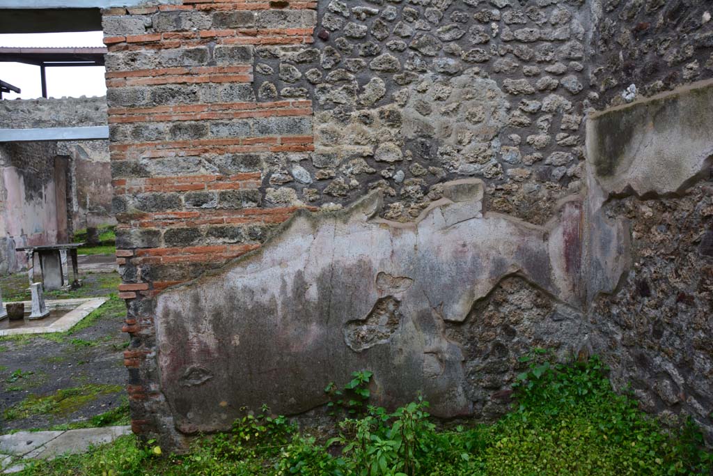 IX.5.11 Pompeii. March 2017. Room c, looking towards lower south wall and south-west corner.    
Foto Christian Beck, ERC Grant 681269 DCOR

