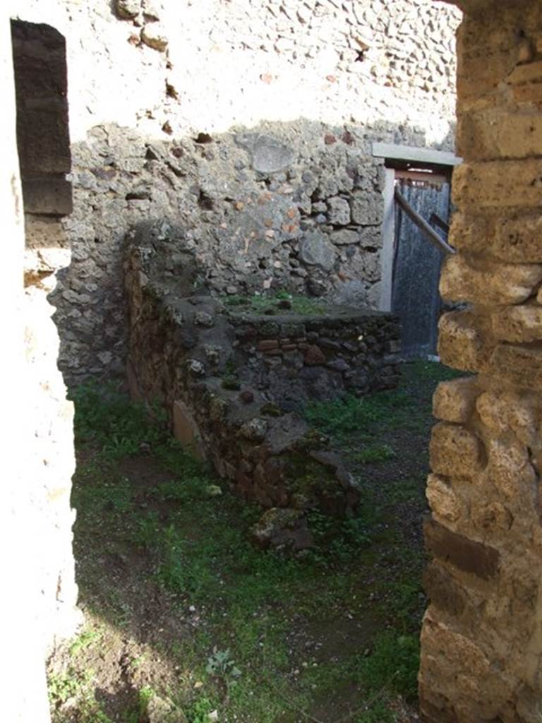 IX.5.11 Pompeii.  December 2007. Room 13.  Kitchen area.