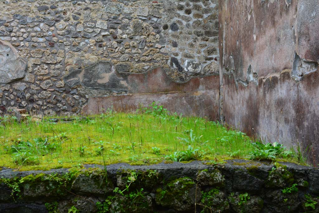 IX.5.11 Pompeii.  December 2007.Room 15.  Garden area.  Triclinium.