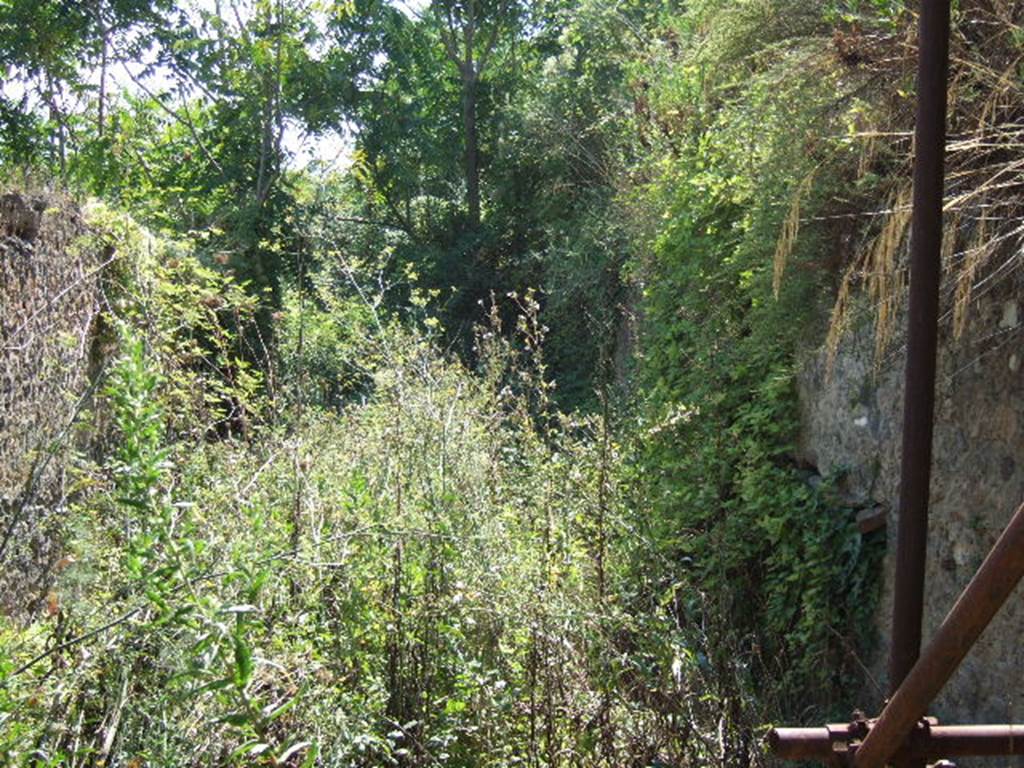 Unnamed vicolo between I.22 and I.23. September 2005. Looking south. 