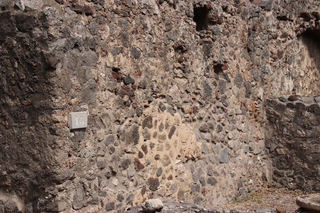 HGE16 Pompeii. September 2021. Looking towards north wall of bar-room. Photo courtesy of Klaus Heese.