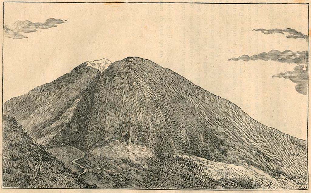 Vesuvius Eruption 1872 by Oswald Achenbach 1890.
