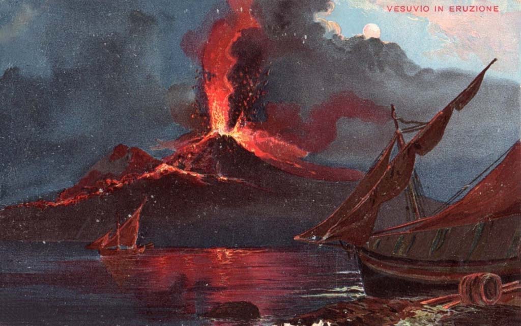 Vesuvius Eruption 1906.