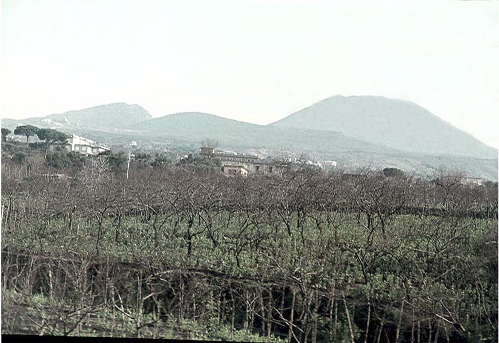 Vesuvius, January 1977. Photo courtesy of David Hingston.