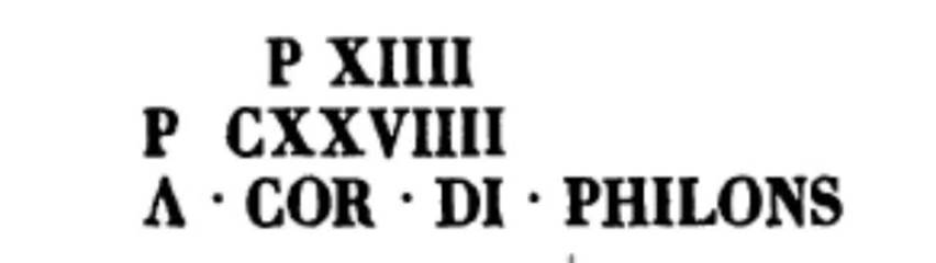 PAH,1,1, p.253, 23rd March 1771 and  addendum p.120: (see No. 7 below, on the plan by La Vega).
We have been continuing the excavation in the dwelling outside of the Gate of the city, and have found: 
6 water-jars/pitchers with two handles, one with inscription in black letters on the neck –
