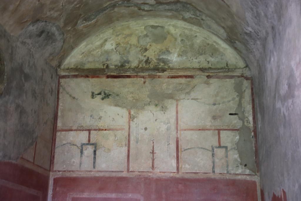 Villa of Diomedes, Pompeii. May 2024. Looking towards upper east wall. Photo courtesy of Klaus Heese.
(Villa Diomedes Project – area 56).
[Fontaine room 5.8]
