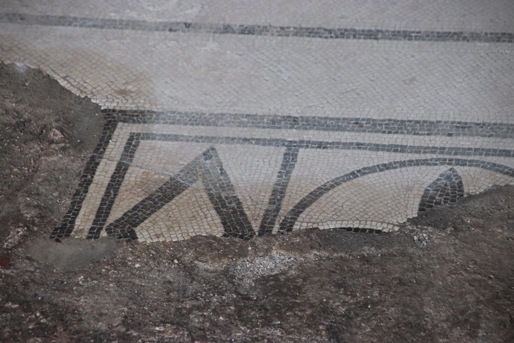 Villa San Marco, Stabiae, October 2022. Room 10, detail of flooring. Photo courtesy of Klaus Heese.