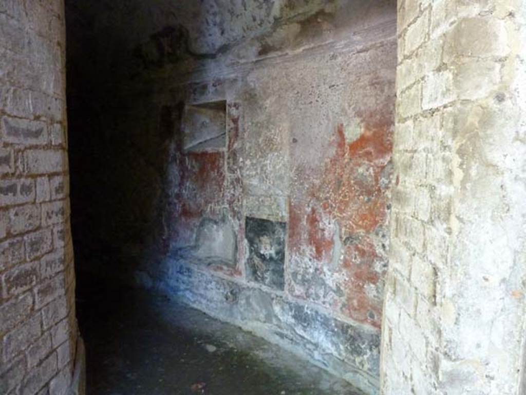 Villa San Marco, Stabiae, September 2015.Area 63, west wall.