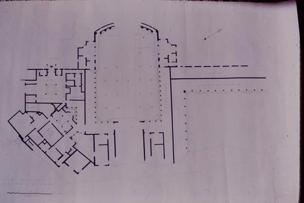 Villa San Marco, Stabiae. Earlier excavation plan. Photo by Stanley A. Jashemski.
Source: The Wilhelmina and Stanley A. Jashemski archive in the University of Maryland Library, Special Collections (See collection page) and made available under the Creative Commons Attribution-Non Commercial License v.4. See Licence and use details.
Jmit0131
