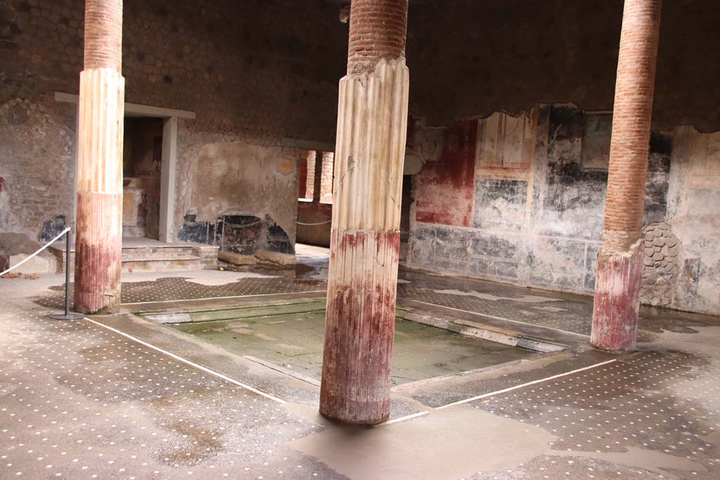 Villa San Marco, October 2020. Room 44, looking towards north-west corner of atrium. Photo courtesy of Klaus Heese.