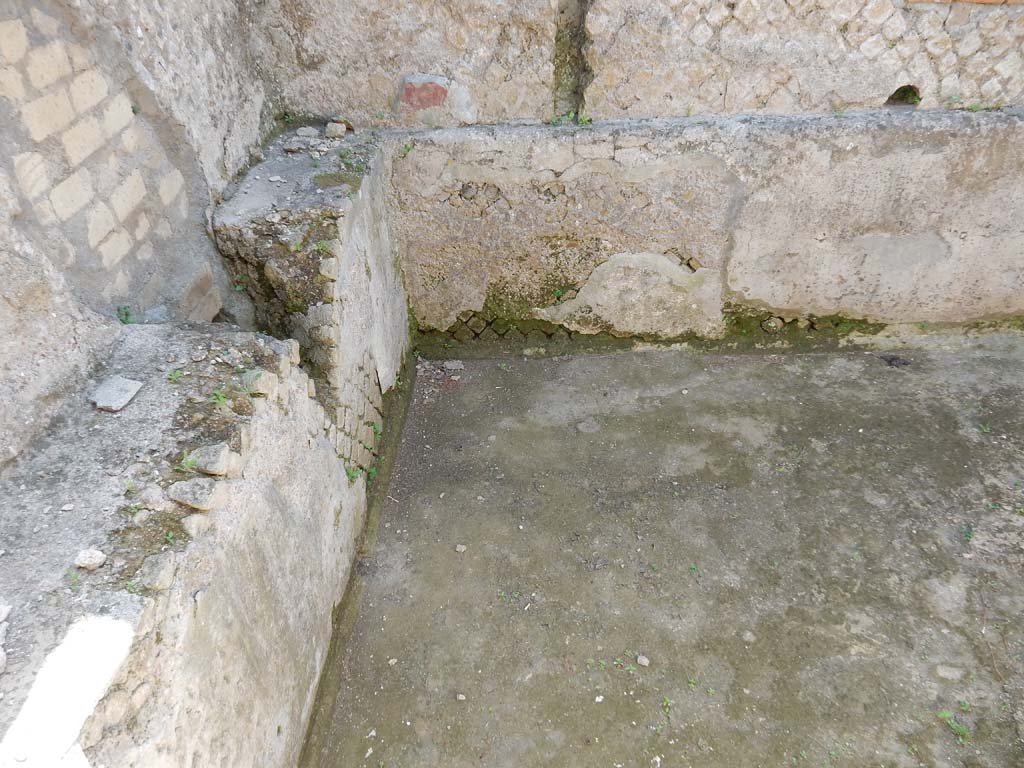 Villa San Marco, Stabiae, June 2019. Room 42a, north-east corner of pool. Photo courtesy of Buzz Ferebee