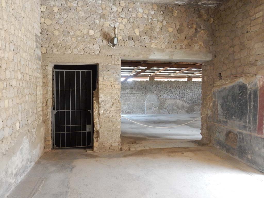 Villa San Marco, Stabiae, June 2019. Room 35, looking north to room 48. Photo courtesy of Buzz Ferebee

